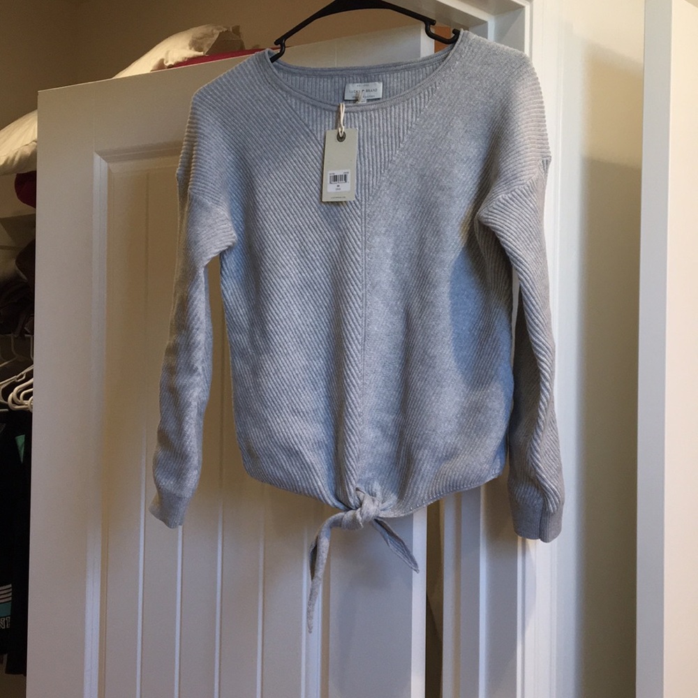 Grey/Gray Lucky Brand sweater